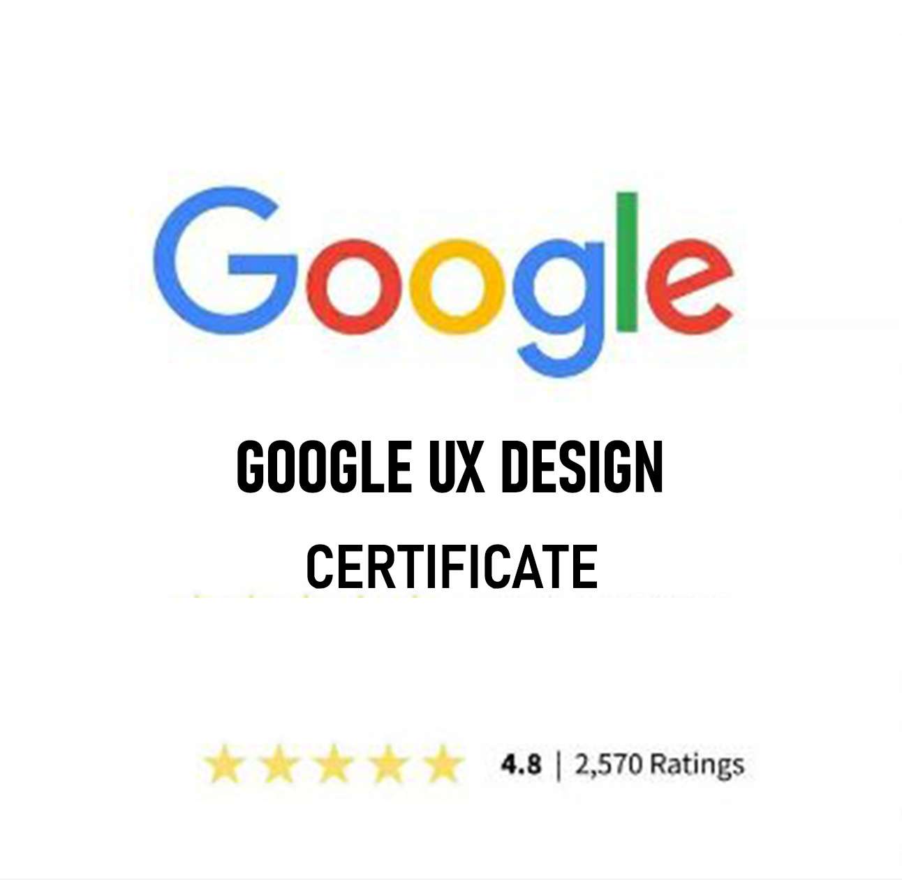 Google UX design certificate