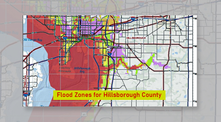 Flood Zones for Hillsborough County