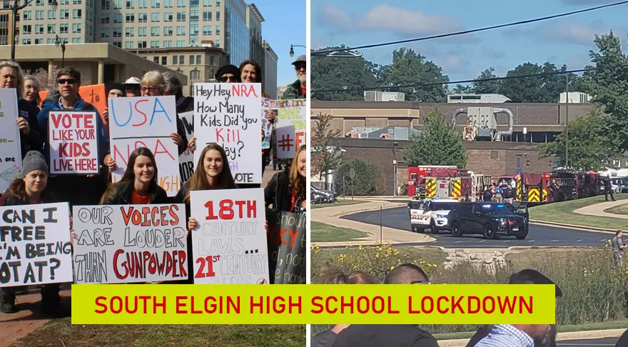 South Elgin High School Lockdown